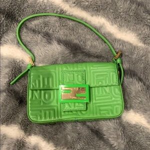 Mini Fendi Bag- Lime Green